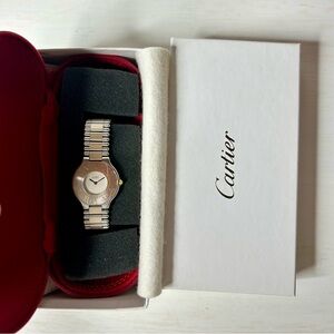 Cartier 21 stainless steel Two-Tone Watch